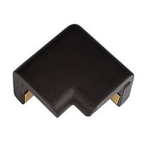 Esquina protectora negra tipo H – 4 unidades – Diseño moderno y seguro – Material ignífugo – Fácil instalación autoadhesiva