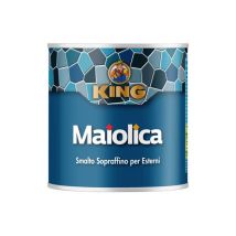 Esmalte Maiolica Rojo Vivo 405 – 100 g – Brillante – Apto para hierro y madera – Pintura para interiores y exteriores