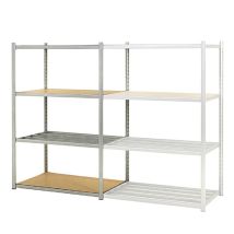 Regale Für Mittelschwere Lasten 4 Ebenen - Startmodul - 1760x1000x1000mm - Max. Belastung Pro Ebene 159kg/ebene - Rayeps/1010/4n/d