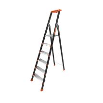 Tubesca Comabi - Profi Stehleiter 6 Stufen - Maximale Arbeitshöhe 3.36m - 2375816