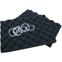 Zodiac - Set Mit 2 Schaumbürsten + 14 Clips Für Indigo-roboter W0887a