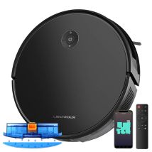 Liectroux - Aspirateur Robot C7, Combo Balayage Sec Et Humide, Smart Mapping, App Wifi, Aspiration 6kpa, Moteur Sans Balais, Idéal Pour Les Poils 