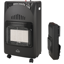 Gaskocher GH03 – Infrarot – 1.600W bis 4.200W – Gas: GPL, Butan, Propan – 5 Rollen – Kompakt und mobil – 8,2 kg