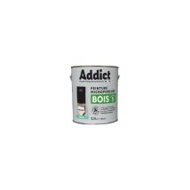Holzfarbe 2,5 Liter Schwarz - Addict