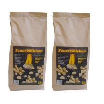 Bolas de fuego 5 kg – Encendedor ecológico para estufas y parrillas – Composición: productos naturales puros, cera y madera