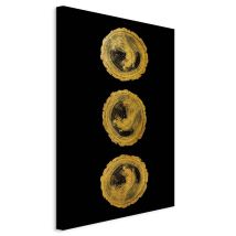 Gemälde – Goldene Knoten (1-teilig) Vertikal