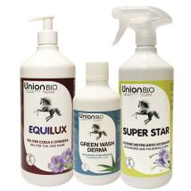 Ensemble Naturel De Soins Et De Beauté Pour Les Chevaux 1 Shampoing, 1 Polish Et Démêlant, 1 Restructuration Pour La Queue Et La Crinière