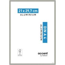 Nickelrahmen, L.21 X H.29,7 Cm, Graues Aluminium Nielsen