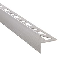 Gefällekeil Dusche, Gefälleprofil, Silber Duschprofil Für Begehbare Dusche, Edelstahl Korrosionsbeständig - Gefälleprofil 98cm, Höhe 12,5mm, Links - 