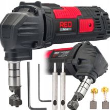 Cisaille Électrique Pour Tôles 1600 W Avec 2 Poinçons Et Matrice
