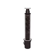 3t Unterputz-steckdosenleiste + 1 Usb A + 1 Usb Typ C (3x1,5mm) 1,4m