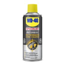 WD-40 – Cera per Catena Trasparente 400 ml – Lubrificante anti-corrosione per moto – 2227001916