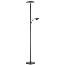 Just-light Hans 11709-18 Lampada Da Terra Nera 193 Cm