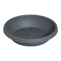 Soucoupe Pot De Fleur Cylindro Anthracite Ø 53cm