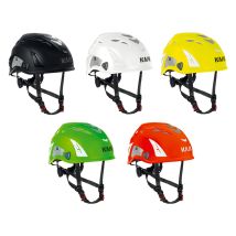 Kask - Casco De Trabajo De Alta Visibilidad Superplasma Pl Hi Viz - - Rojo
