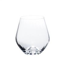 Vasos Tori óptico 500 ml – Set de 6 – Cristal de Bohemia – Medidas: 7 x 7 x 11 cm