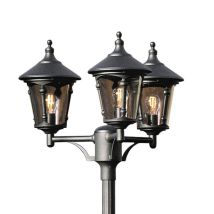 Lampe Lanterne Virgo 3 Lumières Noir - 573-750
