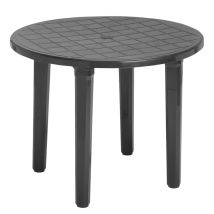 Garden Life - Mesa Redonda Antracita 90 Cm 4024ant