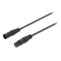 Sweex - Cable Xlr Digital Macho De 5 Pines - Xlr Hembra De 5 Pines De 3,0 M Gris Oscuro Ne550642839
