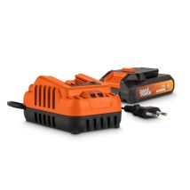 Powerplus Dual Power Powdp90630 - Ensemble De Batterie Et Chargeur Batterie 20v, 3.0ah - Chargeur 4a Pour Batteries 20v Et 2x20v - Plateforme De 