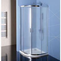 Easy Line - Viertelkreis-duschabtrennung, 90x90 Cm, Brick-glas El2638 - Polysan