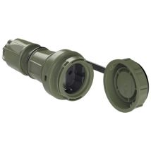 Pc Electric 20251-u Toma De Corriente Exterior Bronce-verde