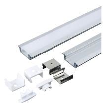 Profilo Canalina In Alluminio Per Strip Led 3359 Mm 61,5 X 14 -larg.max 20,7 - Vtac