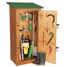 Original Legno Italia - Casetta Portattrezzi In Legno Da Giardino Box Attrezzi Per 'esterno' Made In Italy Mod. Piave L90 X P72 X H185