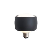 Qazqa E27 Led Deko-glühbirne Schwarz 6w 370 Lm 3000k