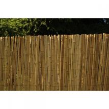 Biombo De Bambú Partido, Ideal Garden, 2 M De Alto X 3 M De Ancho Ideal Garden