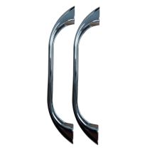 Roca – Carla Bath Grips – Internal Fitting – Chrome – Modern Design – 2-Year Guarantee
