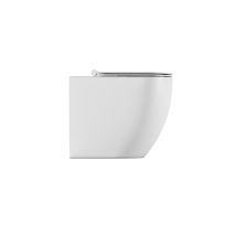 Alice Ceramica - Water Form Filomuro Senza Brida (rimless) Cm. 54x35 Bianco Lucido