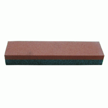 Inferramenta - Mola Pietra Affila Utensili Doppia Grana Al Corindone 100x25x13 Mm Per Limare Affilare