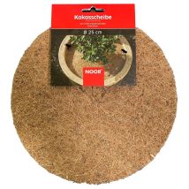 Kokosscheibe 25 cm – Hochwertiges Kokosmaterial – Umweltfreundlich – Ideal für Garten und Terrasse