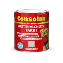 Wetterschutzfarbe Delfingrau 2,5l - 5844410 - Consolan