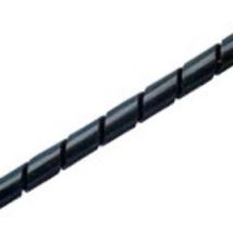 Wendelband Kabelmanagement-Band 16-20mm schwarz wiederverwendbar flammhemmend Niederdruck-Polyethylen Temperaturbereich -60oC bis 85oC