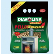 Diavolina – Pulitore Stufe a Pellet 1,5 kg – Distrugge la Fuliggine – Pulizia Profonda e Duratura