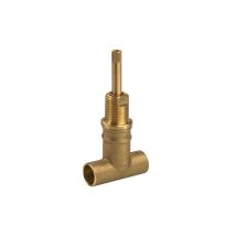 Válvula de control empotrar UNICAP – Latón de alta calidad – Presión máxima 16 bar – Temperatura hasta 90 oC – Medidas 15, 18, 22 mm