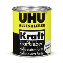 UHU Alleskleber Kraft 650g – Universell einsetzbar für Papier, Holz, Metall, Leder, Kunststoffe – Starke Haftkraft, transparent, langlebig