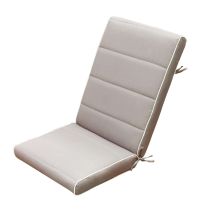 Wasserdichte Abnehmbare Abnehmbare Polyesterkissen Mit Mittlerer Rückseite 90 X 40 Cm Pro Stuhl - Tan - Tan