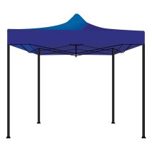 Carpa De Jardn / Gazebo 3x3 Carpa Plegable Impermeable Para Ferias Y Mercados Azul