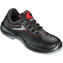 Sicherheitshalbschuhe Craftland – Größe 48 – Schwarz – Antistatisch, rutschhemmende Sohle, Reflexstreifen, Komfortweite 11