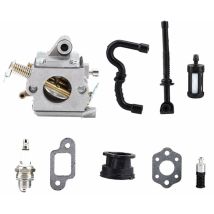 Alovez - Carburador Para Stihl Ms170 Ms180 017 018, Carburador Para Stihl Ms170 Ms180 017 018 Piezas De Motosierra Carburador De Cortacésped