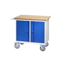 Quipo - Banco De Trabajo Compacto Rodante Con 2 Puertas A X P 950 X