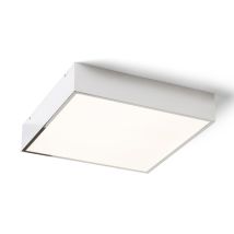 Plafoniera Merano Led 30 Da Soffitto Cromo/acrilato Opaco 230v Led 16w Ip44 3000k