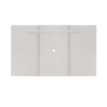Extendable Fixed Tv Wall Panel - Mdp - L22 X W136 (extendable Upto 150 Cm) X H90.3 Cm - White - Flat Packed