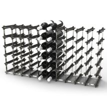 Nook - Weinregal Stapelbar 50er Large Kit – Weinflaschenhalter Flexibel Erweiterbar – Flaschenregal Stapelbar – Modulare Weinregale Zur Lagerung Von 