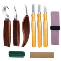 Shining House Holzschnitzwerkzeuge, Holzschnitzset, Werkzeuge, Holzschnitzmesser-set Mit Schnitzmesser, Professionelle Holzgravurwerkzeuge Für Die 
