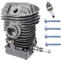 Cilindro De 42,5 Mm Para Motosierra Stihl 023 025 Ms230 Ms250 Con Conector De Carcasa De Bujía De Repuesto