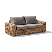 Parisgarden - Borabora - 2-sitzer-gartensofa Ausem Kunstharzgeflecht - Paris Garden
